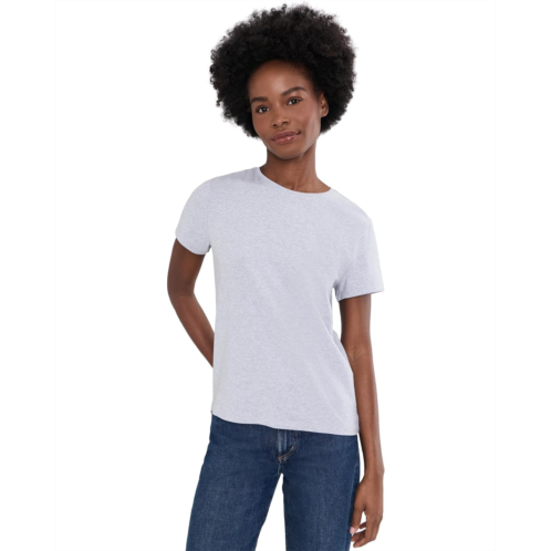 Womens PACT Luxe Signature Crew Neck Tee