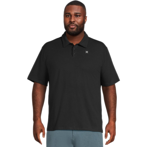 Mens Hurley Icon Slub Polo Short Sleeve