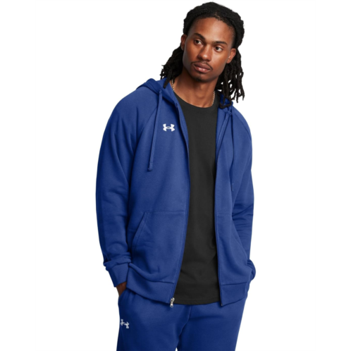 Mens Under Armour Rival Fleece Full Zip Hoodie