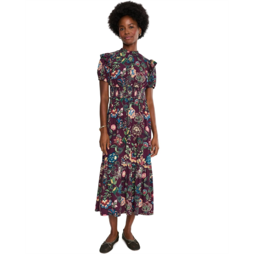 Womens Adrianna Papell Printed Midi Dress