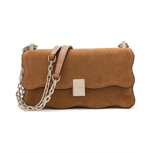 Kate Spade New York Deco Wavy Suede Mini Crossbody Bag