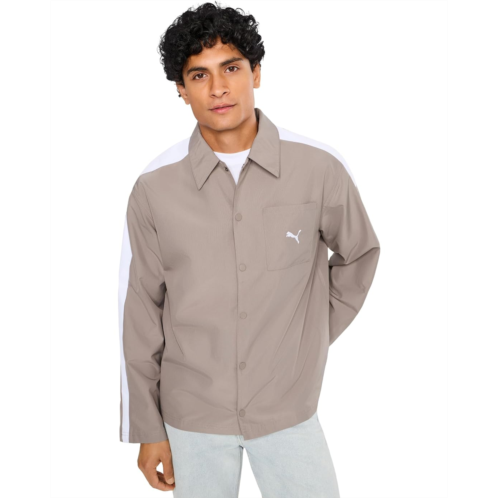 Mens PUMA T7 Relaxed Woven Overshirt