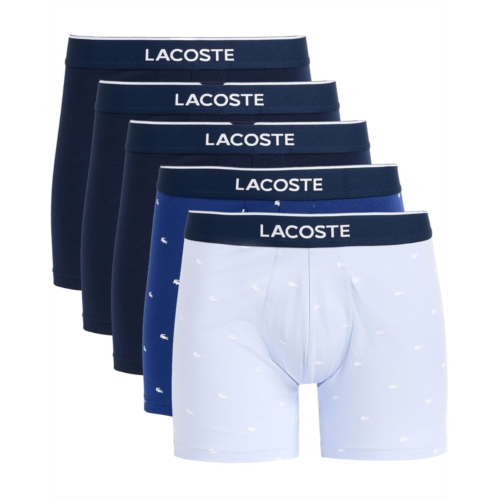 Mens Lacoste 5-Pack Boxer Briefs