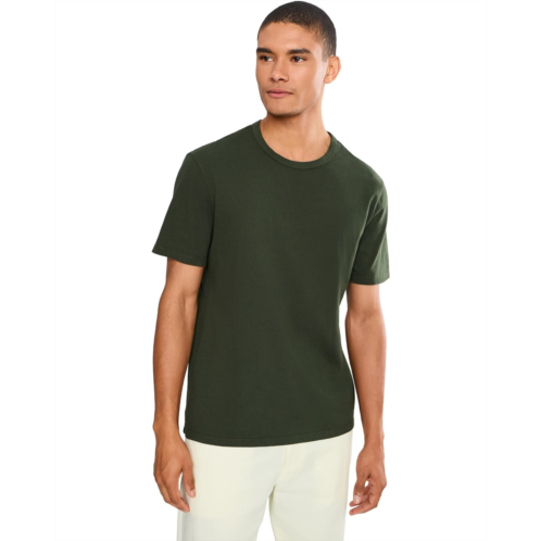 Mens Vince Garment Dye Short Sleeve Crew