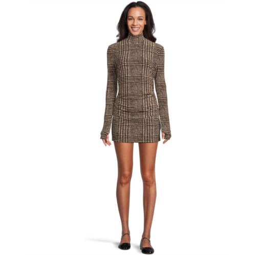 Norma Kamali Long Sleeve Turtleneck Pickleball Dress