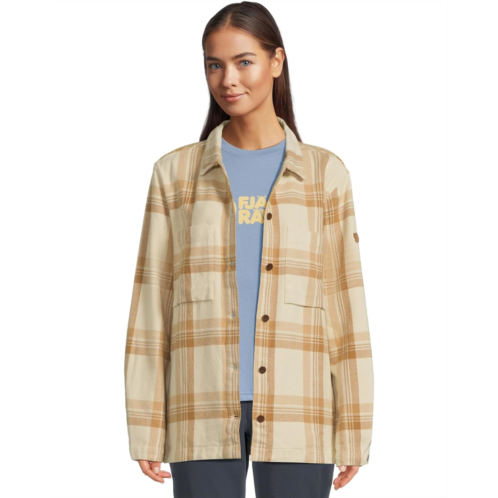 Womens Fjallraven Singi Flannel Overshirt