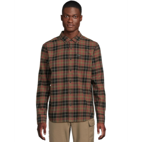 Mens Volcom Caden Plaid Long Sleeve