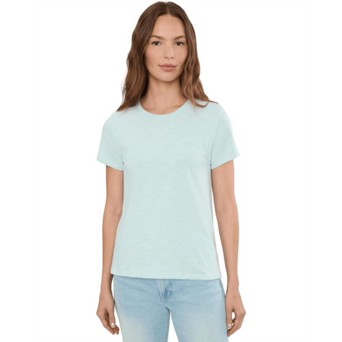 Lilla P Short Sleeve Back Seam Crew Neck