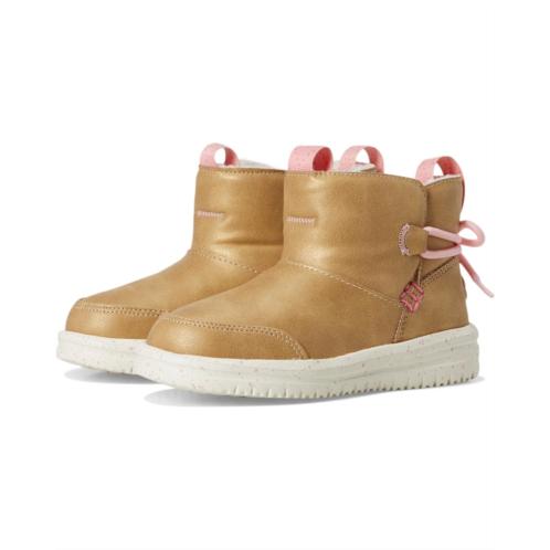 Girls Hey Dude Kids Camden Bow Boots Cozy (Toddler)