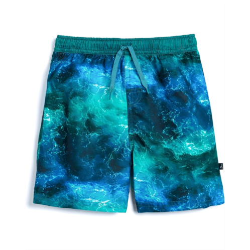 Boys Deux par Deux Waves Swim Trunks (Big Kid)