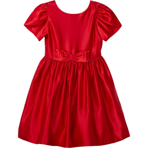 Janie and Jack Satin Tulip Sleeve Dress (Toddler/Little Kids/Big Kids)