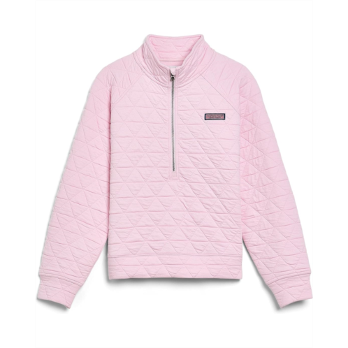 Girls Vineyard Vines Kids Quilted 1/2 Zip (Toddler/Little Kid/Big Kid)