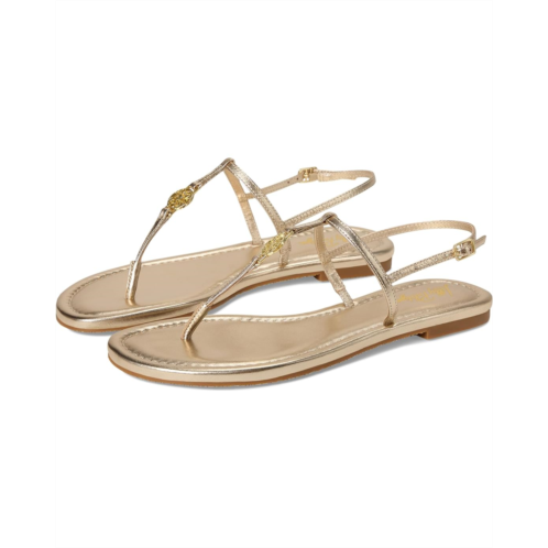 Womens Lilly Pulitzer Delilah Logo Sandals