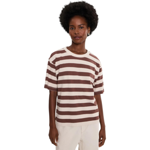 Womens Faherty Hemp Blend Vintage Tee