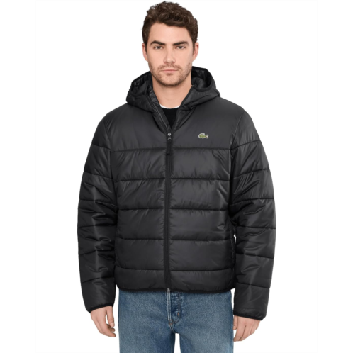 Mens Lacoste Water-Repellent Quilted Puffed Jacket
