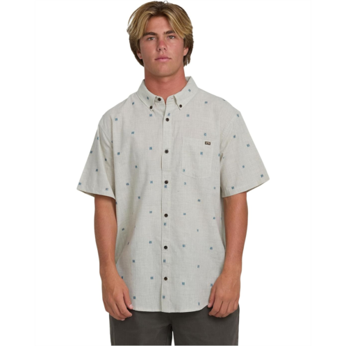 Mens Billabong All Day Jacquard Short Sleeve