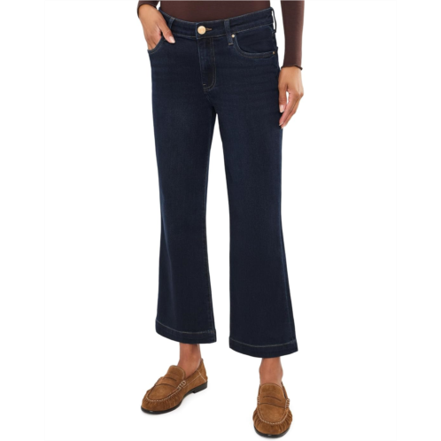 Womens KUT from the Kloth Kelsey High-Rise Kick Flare with Wide Hem in Patience/Euro Base Wash