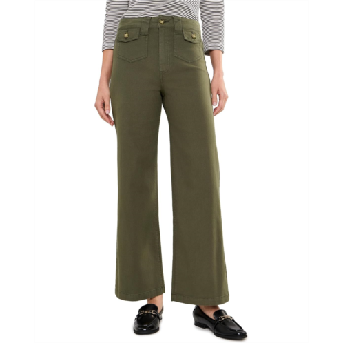 Womens Paige Ari with Flap Patch Pockets in Vintage Forester Green