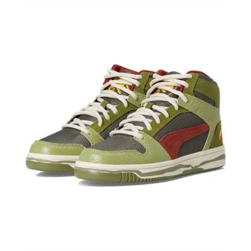 PUMA Kids Rebound Layup Mid Jurassic World Shoes (Big Kid)
