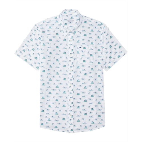 Vineyard Vines Kids Printed Short Sleeve (Toddler/Little Kid/Big Kid)