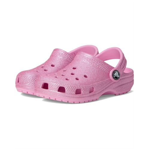 Crocs Kids Classic Glitter Clogs (Toddler)