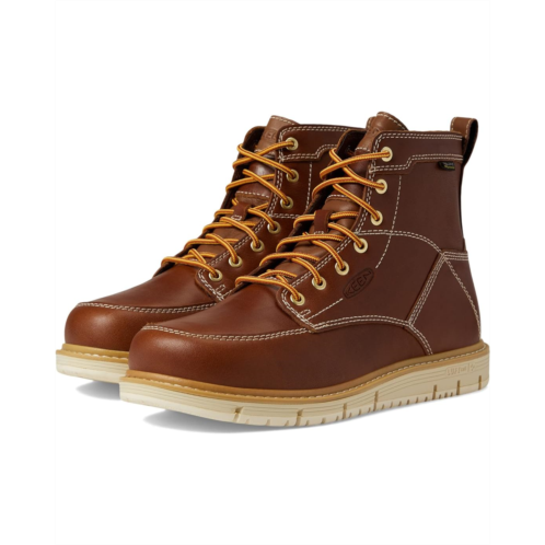 Mens KEEN Utility 6 San Jose Waterproof Soft Toe