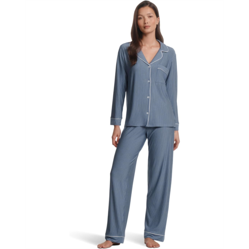 Womens Eberjey Gisele Printed Long Pj Set