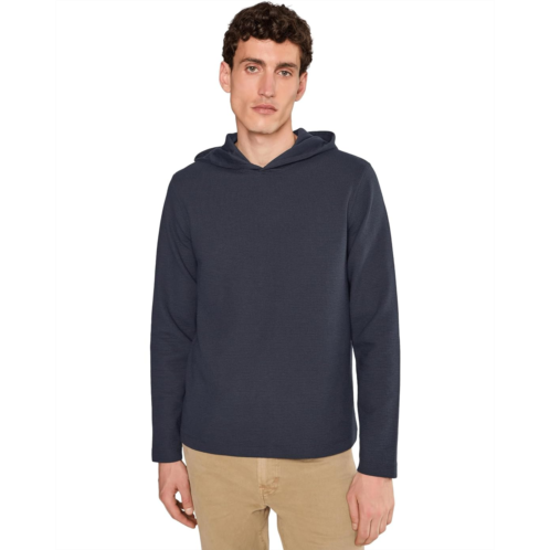 Mens Vince Double Face Pull Over Hoodie