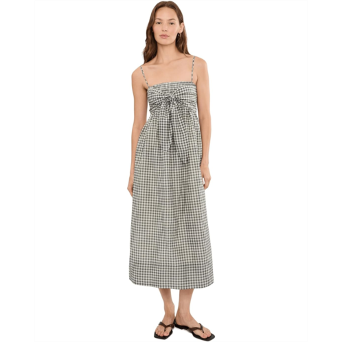 Womens Vince Tie Smocked Cami Dress