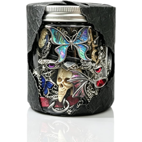 Witchy Gothic Fairycore Mystery Jewelry Jar Unique Gift for Women