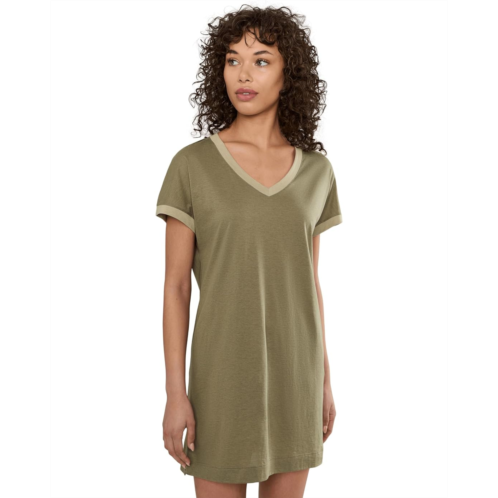 Womens Hanro Laura Short Sleeve Big Shirt Nightgown