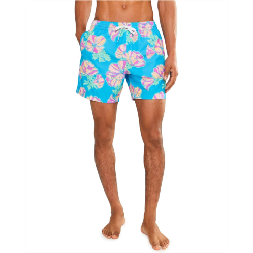 Mens Chubbies Chubbies The Great Grand Poppy 55 (Classic Lined Swim Trunks)
