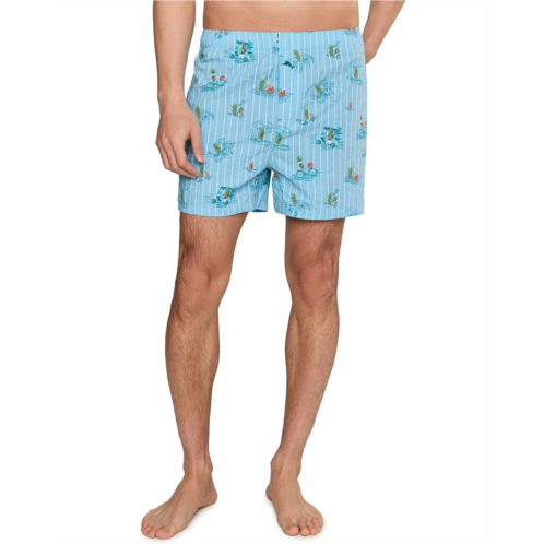 Mens Tommy Bahama Cotton Seersucker Woven Boxer