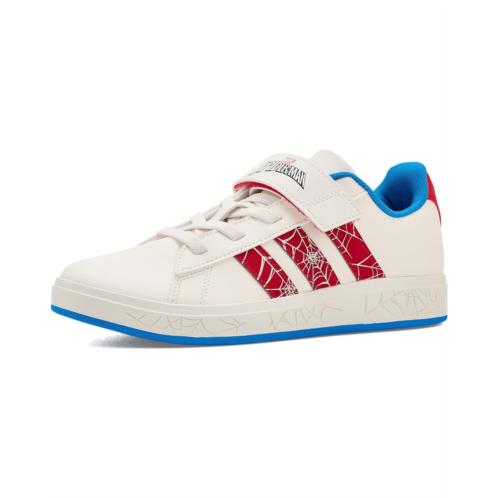 adidas Kids Marvel Spider-Man Grand Court Shoes (Little Kid/Big kid)