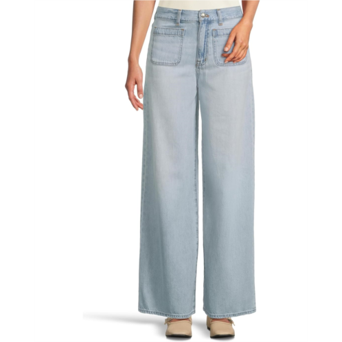 Madewell Patch Pocket Superwide-Leg in Ahern Wash