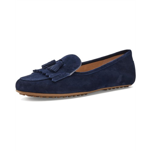 POLO Ralph Lauren Womens Lauren Ralph Lauren Tayte Suede Kiltie Drivers