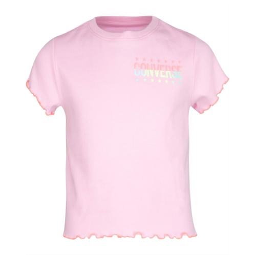 Converse Kids Babydoll Wordmark Top (Big Kids)