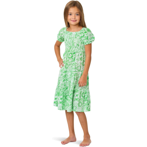 Lilly Pulitzer Kids Mini Jilly Sleeved Midi Dress (Toddler/Little Kid/Big Kid)