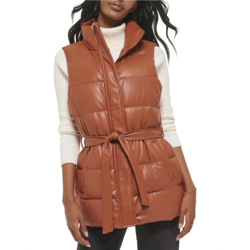 Levi s Vegan Leather Puffer Vest