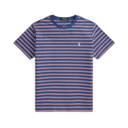 Boys Polo Ralph Lauren Kids Striped Cotton Jersey Tee (Big Kid)