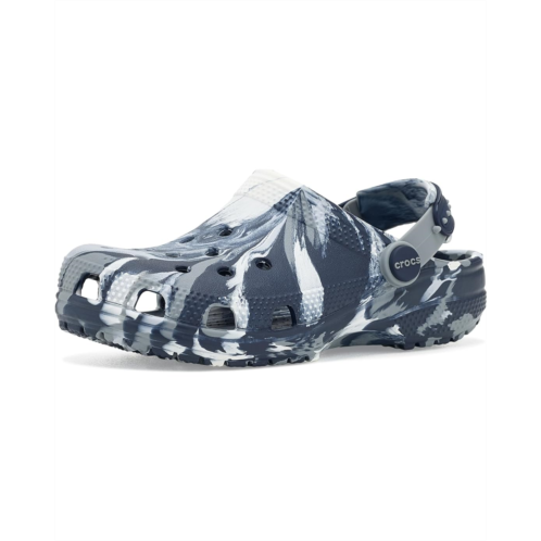 Kids Crocs Kids Classic Marbled Tie-Dye Clogs (Little Kid/Big Kid)