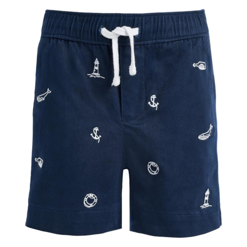 Janie and Jack Embroidered Pull On Shorts (Infant)