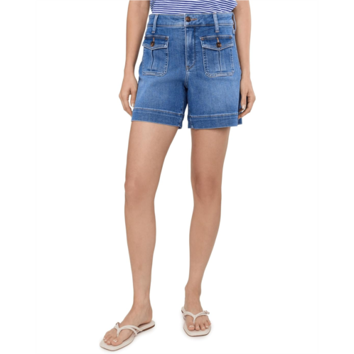 NYDJ Berkyn Relaxed Flap Pocket Denim Shorts