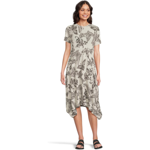 Johnny Was The Janie Favorite Short Hankerchief Hem Dress- Sy