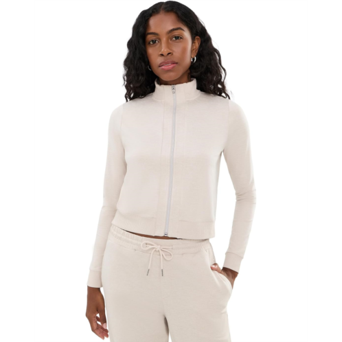 Womens Varley Rufus Cropped Zip Through