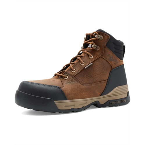 Mens Carhartt Force Hd 6 Waterproof Composite Toe Work Boot