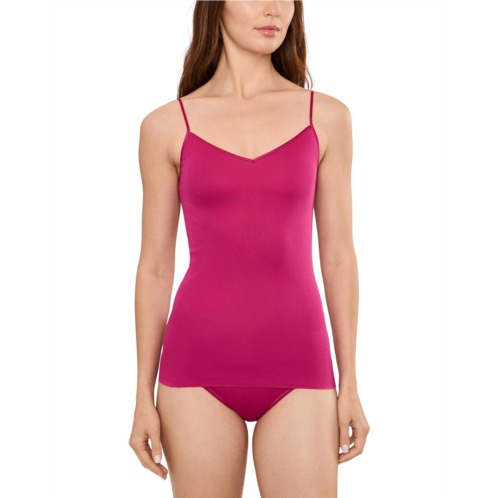 Womens Hanro Cotton Seamless V-Neck Spaghetti Camisole