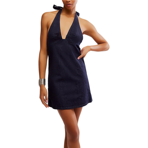 Free People Trevi Denim Mini