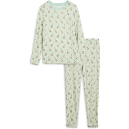 Kickee Pants Kids Print Long Sleeve Pajama Set (Big Kid)