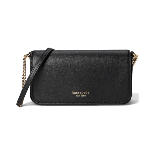Kate Spade New York Devin Saffiano Leather Flap Chain Wallet